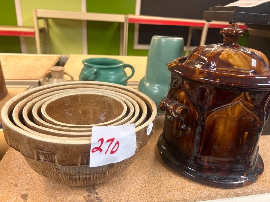 SIN ceramic bowls and other pottery