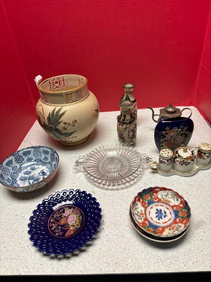 oriental vases salt and pepper sets vases pots large bowl