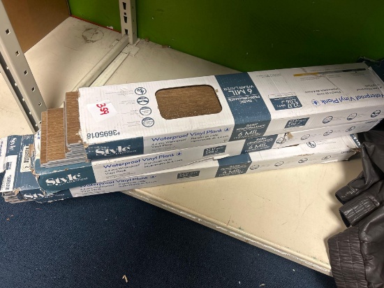 3 boxes waterproof vinyl planks