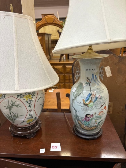 3 table lamps