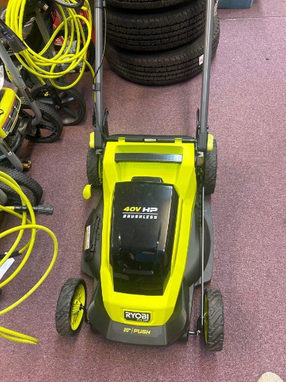 Ryobi 40v 20 inch push lawnmower
