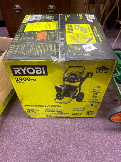 Ryobi 2900 PSI pressure washer in box