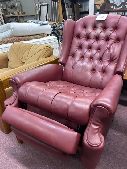 wingback recliner chair