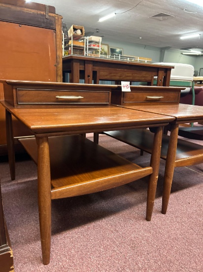 MCM 3-piece end table coffee table set