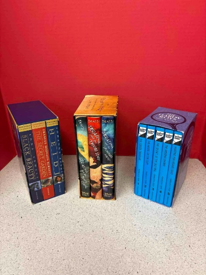 Three book series see description