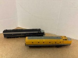 HO scale 92 Baltimore and Ohio electric engine and Rio Grande electric engine