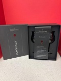 New in box Waterford burgundy stemware