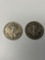 2 Liberty half dollars 1942 1941