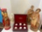 small China sets Russian doll and figurines