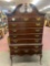 Cherry queen anne chest on chest