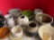 stoneware and pottery