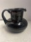 antique blown amethyst glass pitcher