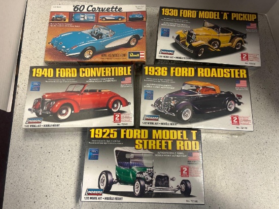 vintage car model cars sealed in box
