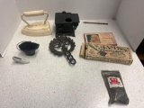 vintage cast-iron collectibles and more