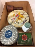 Advertising tins