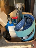 hold down clamp, exhaust, sanding belts, more