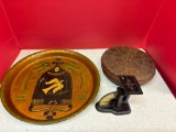 Tray, sewing basket, scale