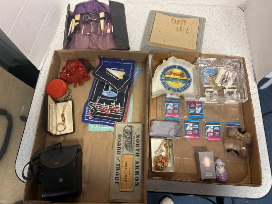 various collectibles and jewelry