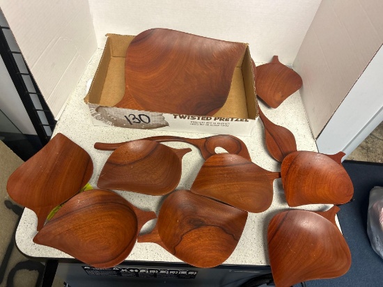 Beautiful mid century salad set