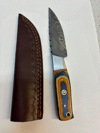 Handmade Damascus steel knife