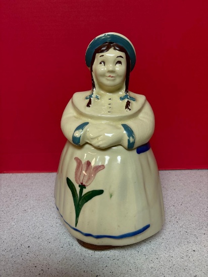 Shawnee Dutch girl cookie jar