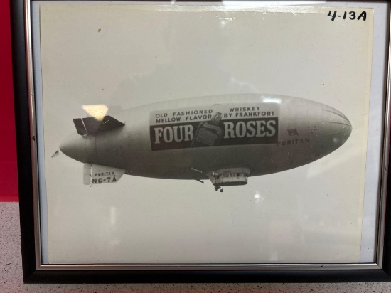 six Goodyear blimp pictures