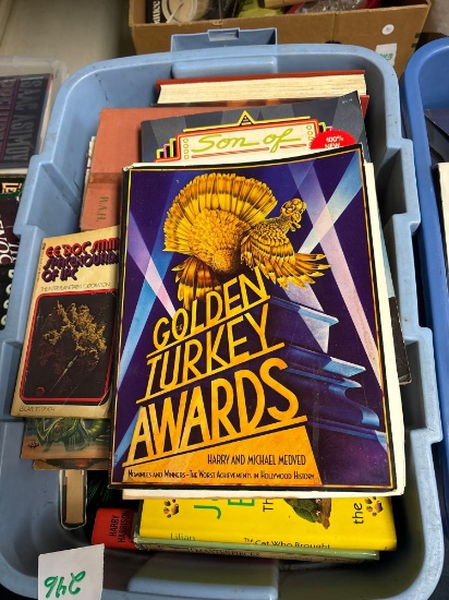 large tote of books
