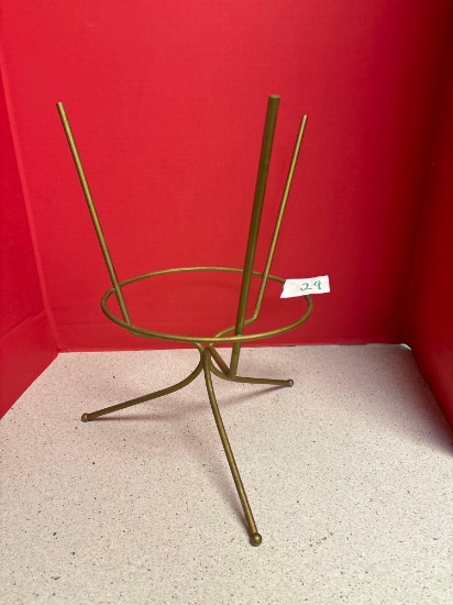 mid century atomic plant stand
