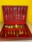 43 pieces of Alvin silver plate silverware
