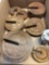 Antique scale weights
