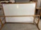 Large Erasable board oak frame