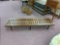 Mid-century style slated bench or table