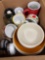 Miscellaneous coffee, mugs bowls