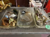 Baking dishes filled with fun small items