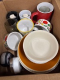 Miscellaneous coffee, mugs bowls