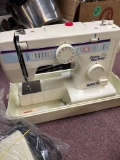White sewing machine