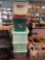 Five totes with lids