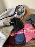 brand new wool socks, sweater vest