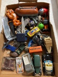 Tin toys, and other vintage toy items