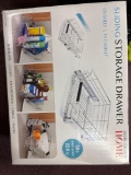 sliding storage drawer