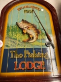 The fishing lodge established 1951 sign