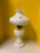 Electric hurricane lamp, 22 inches tall