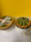 Boston warehouse harvest Gourd plates, 12 total