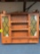 Nice wood cabinet with shelves