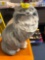 Persian cat concrete statue