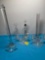 Quality, glass, candlesticks, etc.