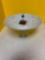 Artistic accents, hand decorated glass bowl made in turkey