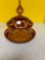 Ruby cut to clear cheese dome and plate as is