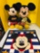 Mickey Mouse plush frame art