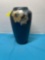 Weller pottery blue vase 10 inches inches tall